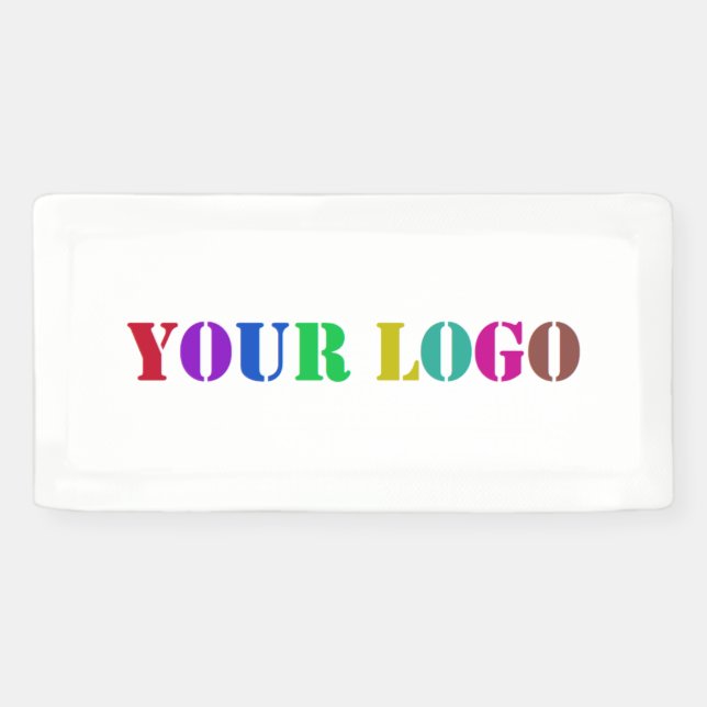 Custom Logo Business Promotional Banner Template (Horizontal)