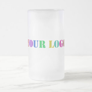 Custom Logo Business Promotional Glass Beer Mug