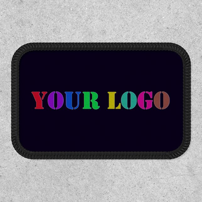 Custom Logo Business Promotional Patch Example (Front)