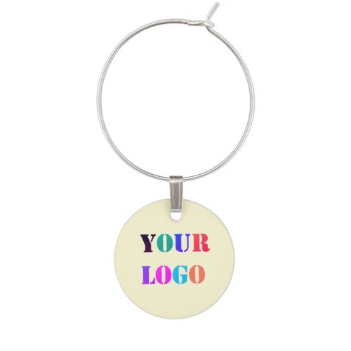 Custom Logo Business Promotional Wine Charm