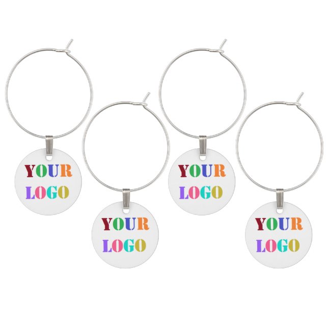 Custom Logo Business Promotional Wine Charms (Staggered)