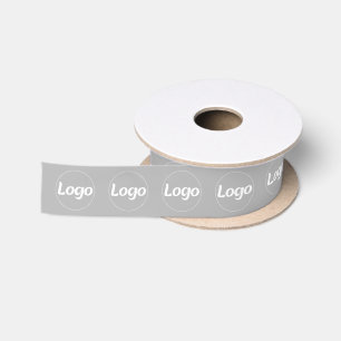 Custom Logo Business  Satin Ribbon