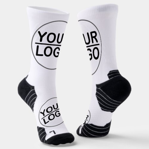 Custom logo business socks