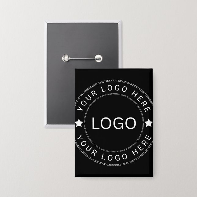 Custom Logo  Button (Front/Back)