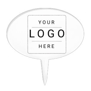 Custom Logo Cake Topper