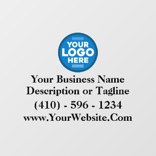 Custom Logo Car Business Advertising Marketing Window Cling