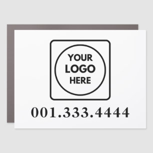 Custom Logo Car Business Promo Magnet
