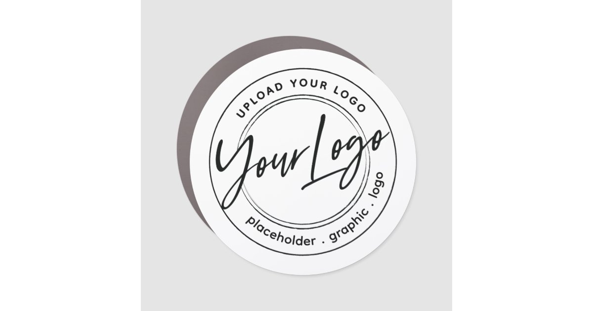 Custom Logo Car Magnet | Zazzle