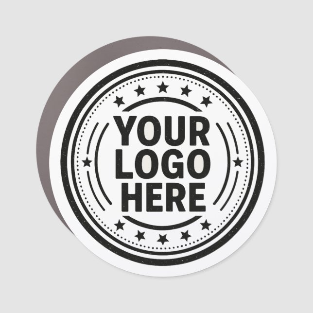 Custom Logo Car Magnet (Front)