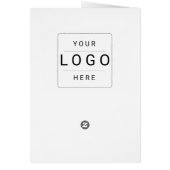 Custom Logo Cards (Back)