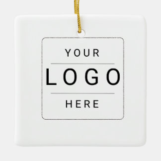 Custom Logo Ceramic Ornament