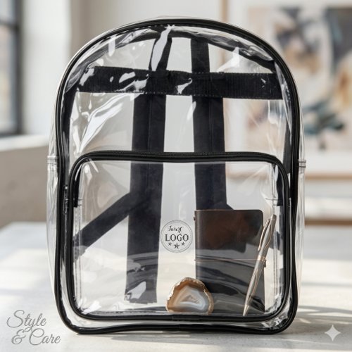 Custom Logo Clean Stadium Backpack Event Ready