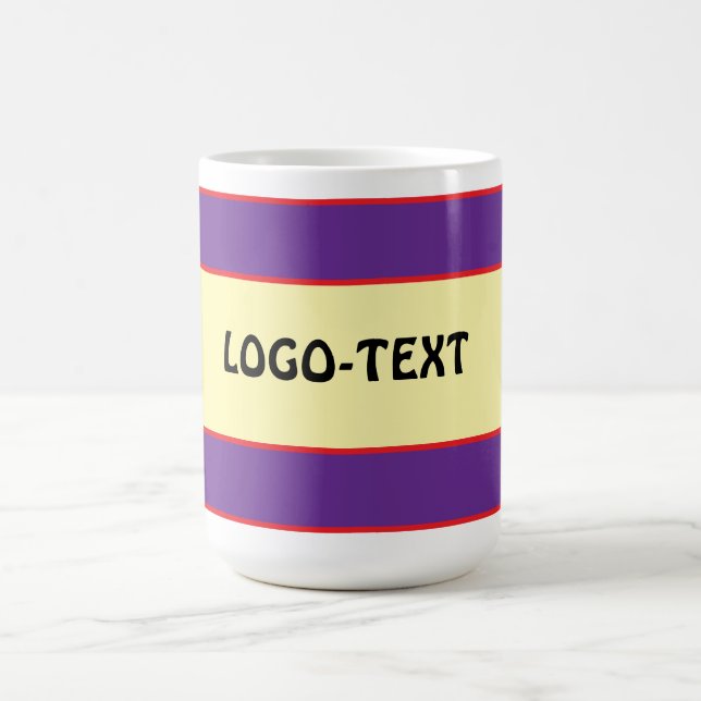 Custom Logo Color Blend Coffee Mug (Center)