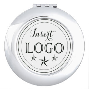 Custom Logo Compact Mirror for Brand Style