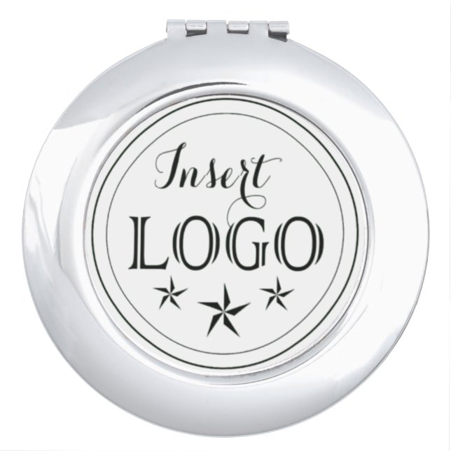 Custom Logo Compact Mirror for Brand Style (Front)