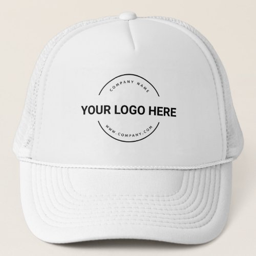 Custom Logo Company Business Employee Staff Promo Trucker Hat