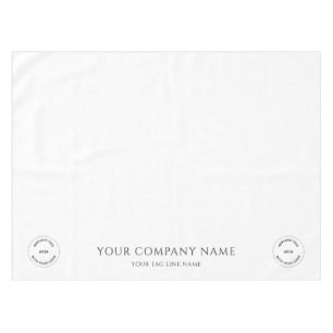 Custom Logo Company Business Promo Trade Show Tablecloth