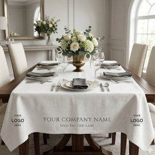 Custom Logo Company Business Promo Trade Show Tablecloth