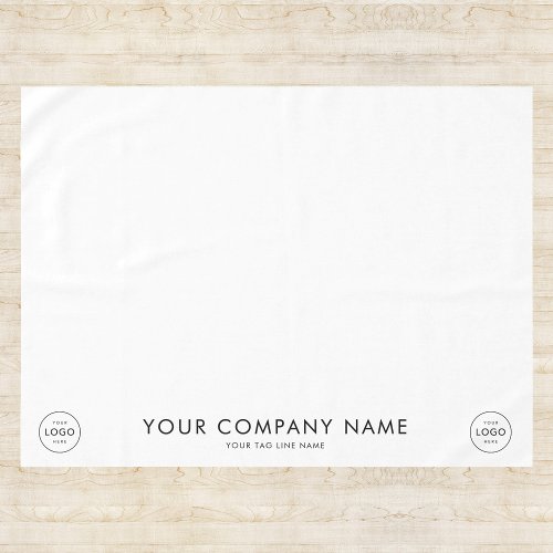 Custom Logo Company Business Promo Trade Show Tablecloth