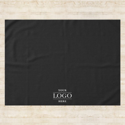 Custom Logo Company Business Restaurant Promo Tablecloth