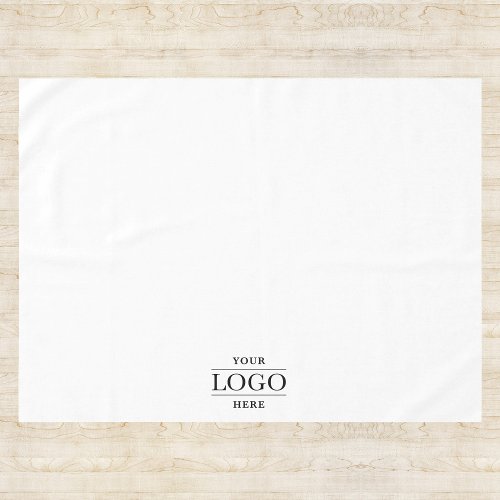 Custom Logo Company Business Restaurant Promo Tablecloth