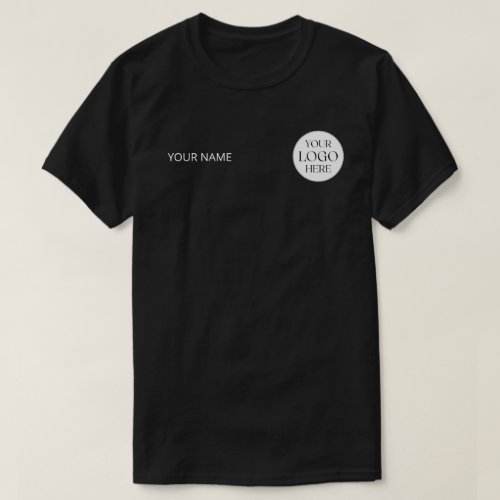 Custom Logo Company Corporate Small Business T-Shirt