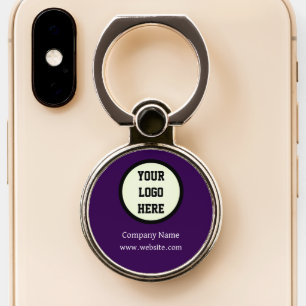 Custom Logo Company Purple Business Corporate Phone Ring Stand