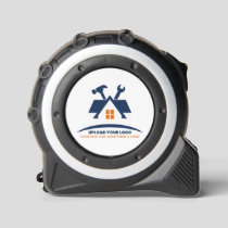 Custom Logo Construction Handyman Working Tape Measure