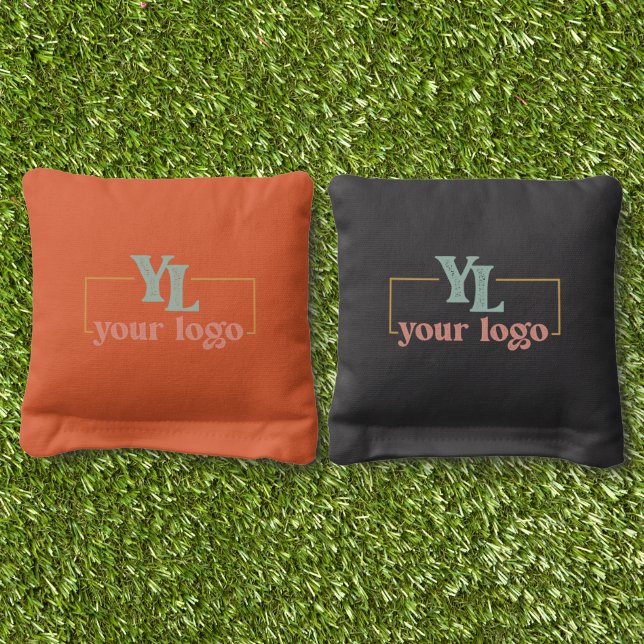 Custom Logo  Cornhole Bags (Grass)