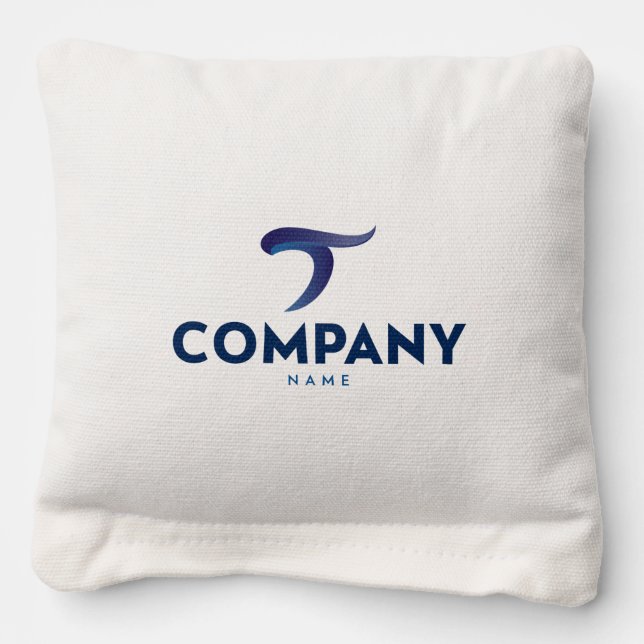 Custom Logo Cornhole Bags – Personalized Company  (Front)