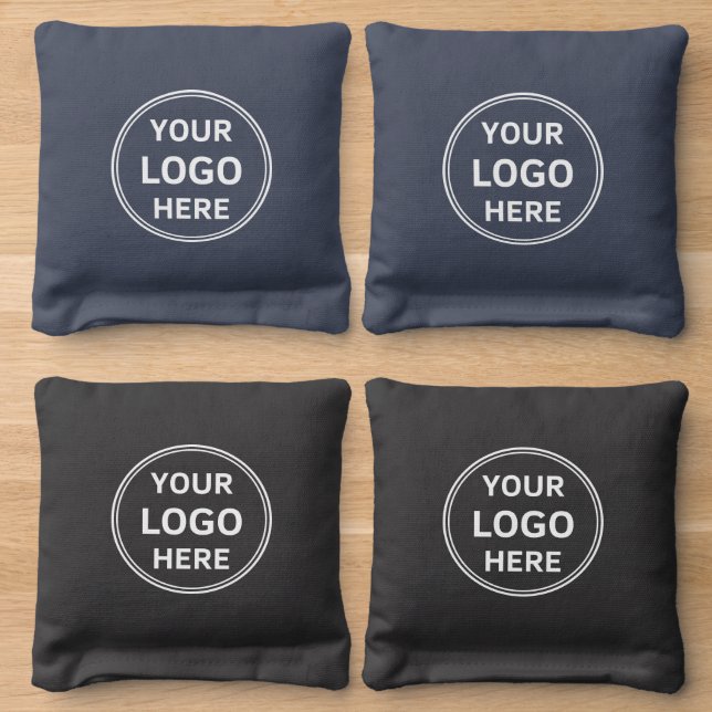 Custom Logo Corporate Business Promotional Cornhole Bags (Wood)