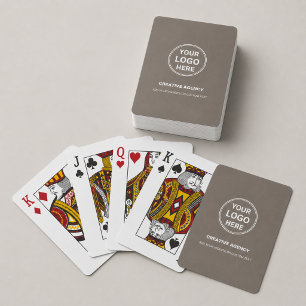 Custom Logo Corporate Business Promotional Poker Cards