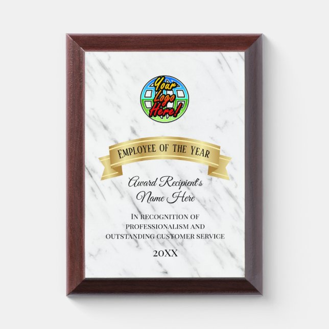 Custom Logo Corporate Gift Employee Award (Vertical)