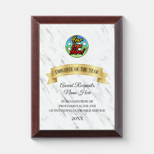 Custom Logo Corporate Gift Employee Award Plaque