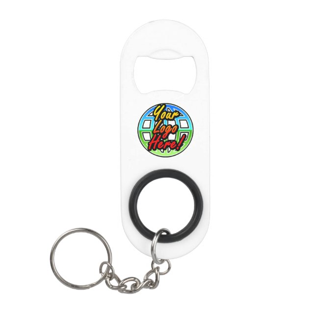 Custom Logo Corporate Gift Keychain Bottle Opener (Front)