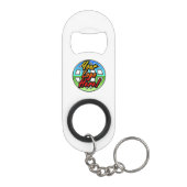 Custom Logo Corporate Gift Keychain Bottle Opener (Back)