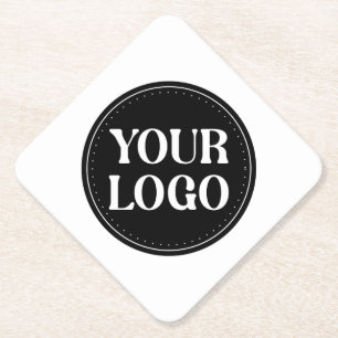 Custom Logo Corporate Holiday Gift Keepsakes Bulk Paper Coaster