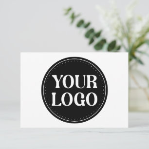 Custom Logo Corporate Holiday Gift Keepsakes Bulk  Thank You Card
