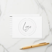 custom logo cue cards