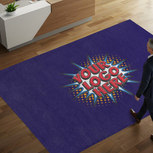 Custom Logo, Custom Color Promotional Rug