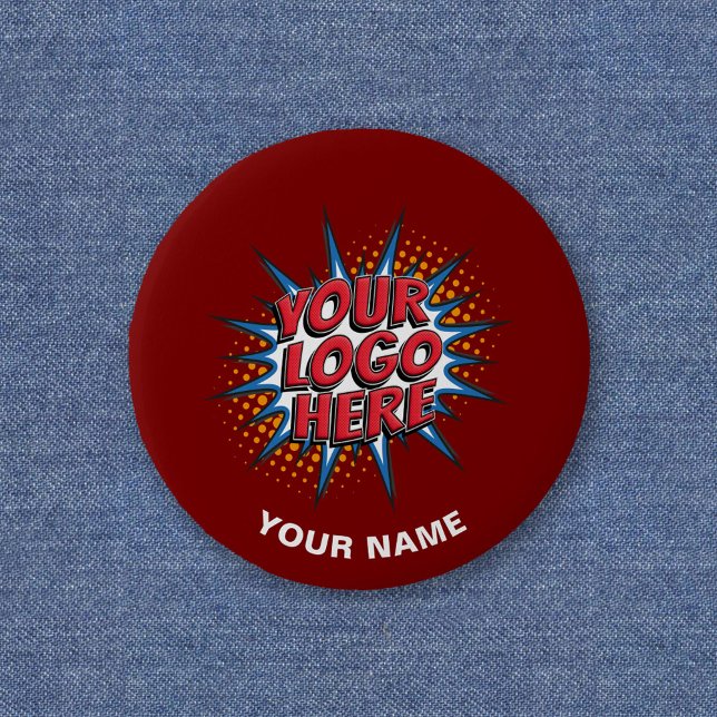 Custom Logo, Custom Text, Red Name Button (Creator Uploaded)