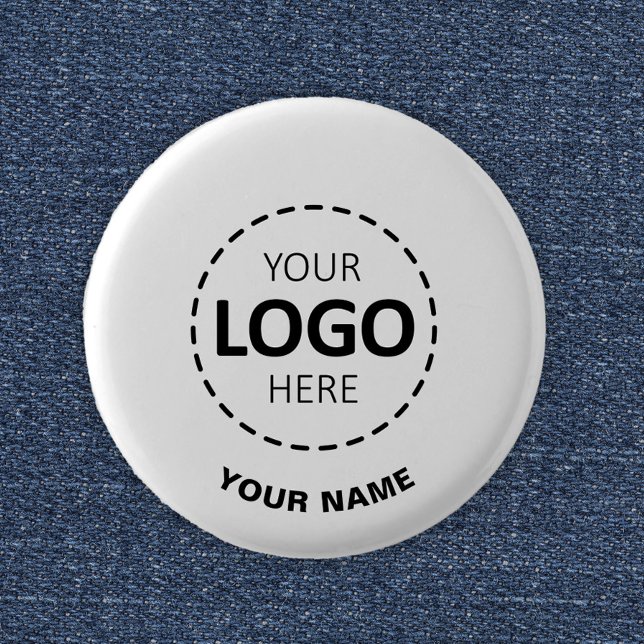 Custom Logo, Custom Text, White Employee Button (Creator Uploaded)