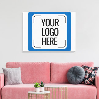 Custom Logo Design, Company Logo, Team Logo, Perso Canvas Print