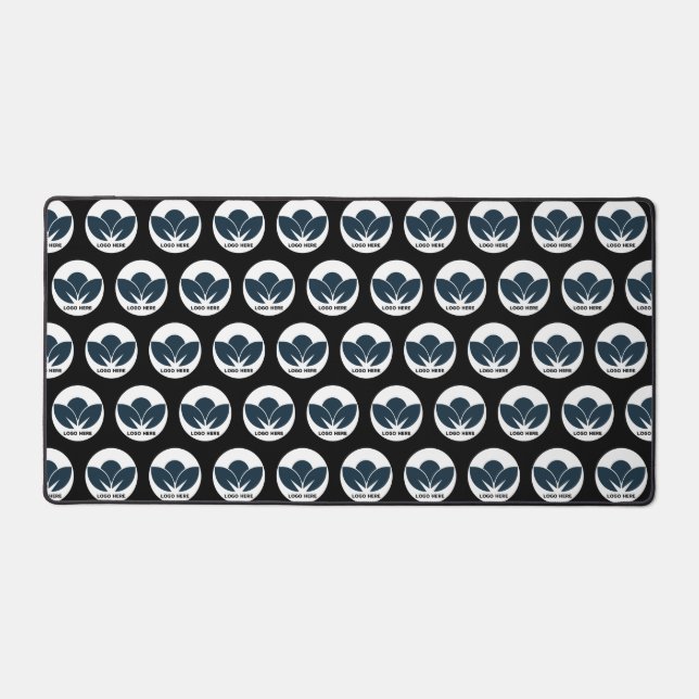 Custom Logo Desk Mat – Personalized Office Mouse (Front)