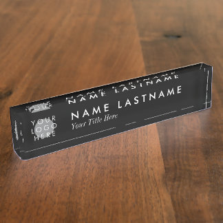 Custom Desk Name Plates Zazzle