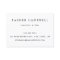 Custom logo elegant minimalist white