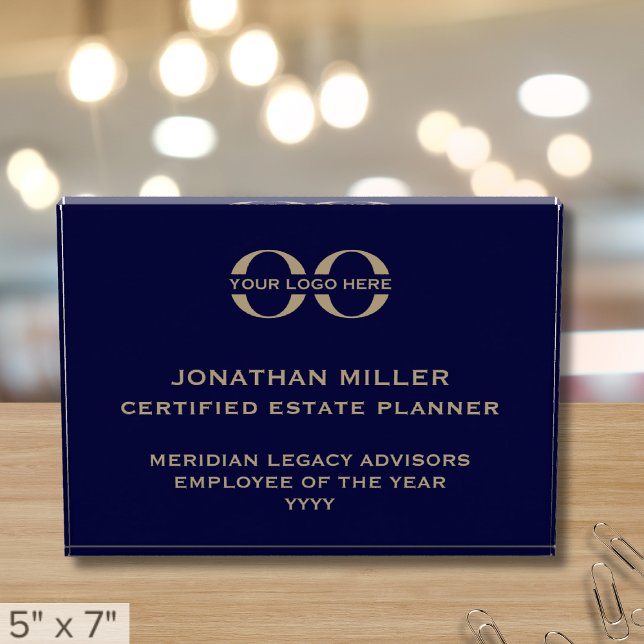 Custom Logo Employee Award (Creator Uploaded)