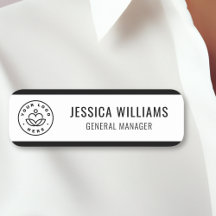Custom Logo Employee Black
