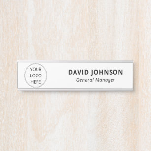 Custom Logo Employee  Door Sign