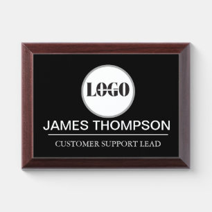 Custom Logo Employee Gear for Your Business Team Award Plaque